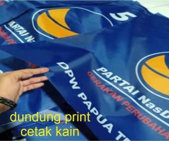 Cetak Bendera Kain